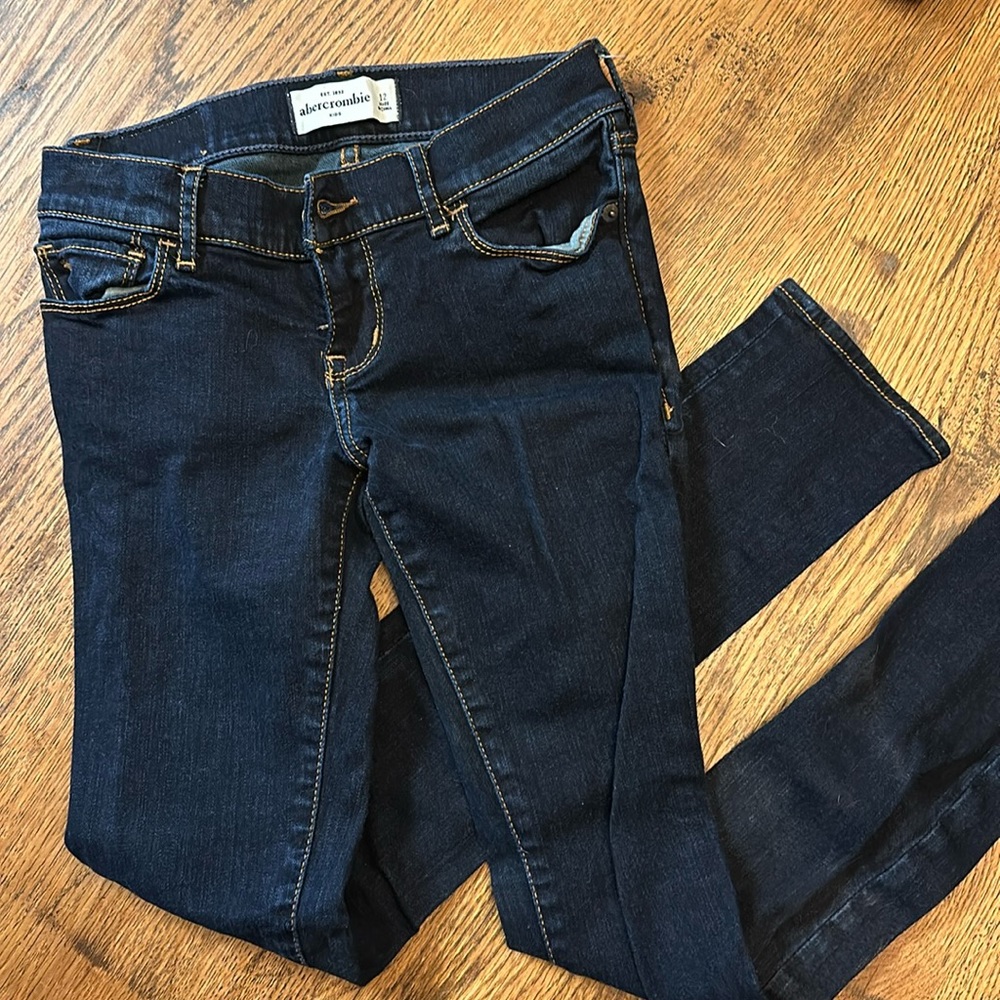 Girls Abercrombie jeans size 12